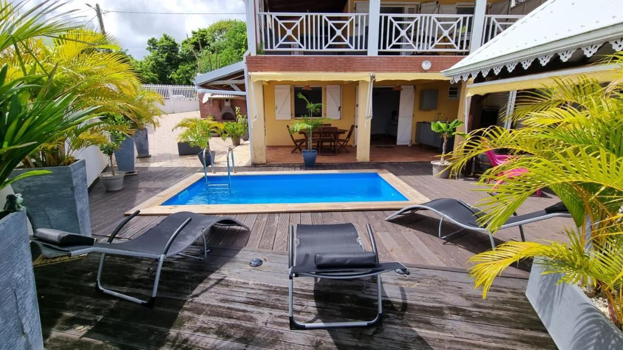 Villa Nautilia, Vue Mer, Proche Plage Les Trois-Ilets Exterior photo